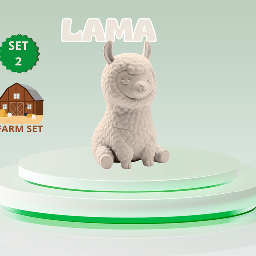 Cute Mini Llama – Commercial