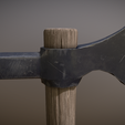 2.png Wooden Viking Axe