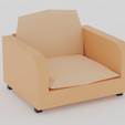 Armchair_2.png Low Poly Livingroom pack