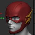 01.jpg Flash Helmet - Justice League