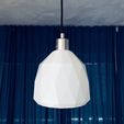 IMG_7681-2.jpg LAMPSHADE LOW POLY SIMPLE CEILING LIGHT