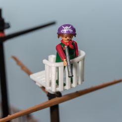 DSC_0003.jpg 3D file Pirate Ship Playmobil Watchman・3D printing idea to download, aivancovich