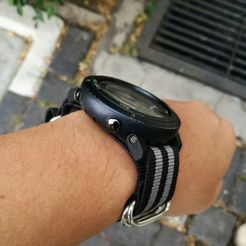 Suunto core nato strap adapter clearance