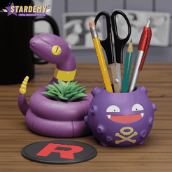 teamrocket_set02B_ws.png Archivo 3D Team Rocket Home Office Set Koffing Ekans・Objeto imprimible en 3D para descargar