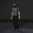 1.jpg Animated Gang Man-Rigged 3d game character Low-poly 3D model