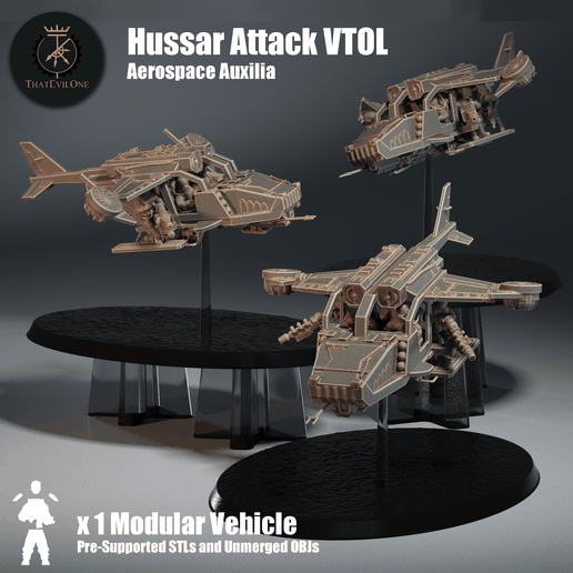 Aerospace Hussar Attack VTOL - Presupported
