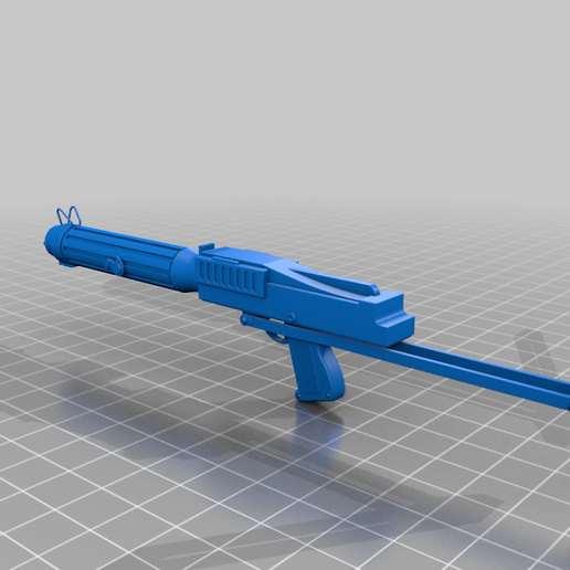 Free STL file Star Wars DC15-S blaster rifle with open stock ...