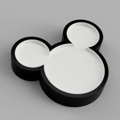 mickey-2.jpg Archivo STL MICKEY HEAD - LÁMPARA LED・Plan de impresión en 3D para descargar, HStudio3D