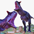 portadaJH3BHY.png DINOSAUR DOWNLOAD Carnotaurus 3d model animated for Blender-fbx-Unity-maya-unreal-c4d-3ds max - 3D printing DINOSAUR DINOSAUR DINOSAUR