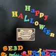 IMG_9890.jpeg Ouija Board Functional Fridge Magnet