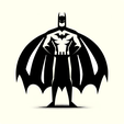batman-d.png Sticker MURALE DE BATMAN 2D