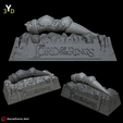 8.png Sauron's Finger and the One Ring: 3D Model for SLA Printing