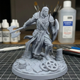 Knight-Errant-test.png The Hooded Wanderer - Veteran Knight Errant | 32mm Warrior with Double Axe & Shield