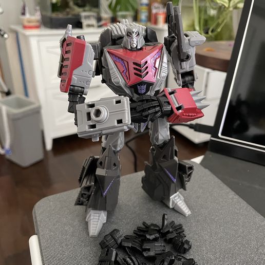 🤖 WFC Gamer Edition Megatron Kit de mejora・Archivo STL para
