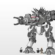 KampfHund-Final-4.jpg Project KampfHund Light Main Battle Titan (28mm/1-56th Scale)