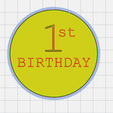 1st-birthday.png 1st birthday stamp