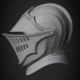 EliteKnightHelmetLateralWire.jpg Dark Souls Astora Elite Knight Helmet for Cosplay