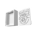 Captura-de-Pantalla-2022-12-19-a-las-21.52.07.jpg STL file WEED BOX MARIJUANA WEED CONTAINER-GRINDERKING NUMBER 2 100X110X45MM EASY PRINT・3D print object to download