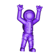 single_extruder_spaceman.stl Homem do espaço da festa 2015