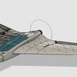 front.jpg Stealth Fixed Wing Drone 3D Model