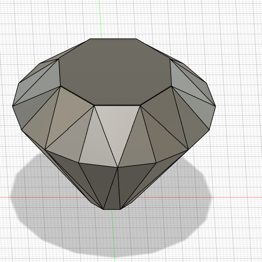 diamond shifter knob 3D model