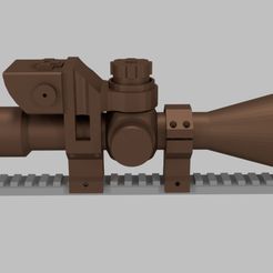 Bors1.jpg Optical sight for my model Barrett M107A1.