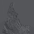 idaho_manifold.png Idaho Topographic Model - 3D Printer and CNC STL File