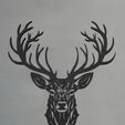 Elk-2.png Deer Wall Art
