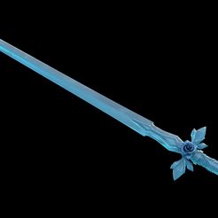 STL file Sword Art Online Kirito ALO Sword 🗡️・3D printer design