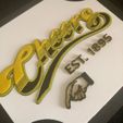 Cheers-Angle-Pic.jpg "Cheers" TV Show 3D Printed Bar Sign - Two Sizes Available (235mm & 165mm Wide)