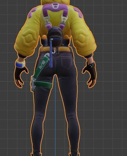 🎲 Killjoy Valorant Low Poly・Free STL File for ・Cults