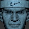 27.jpg Roger Federer bust 3D printing ready stl obj formats