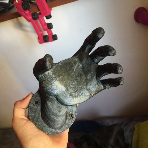 STL file Guitar hand hanger wall Guitar hand hanger wall Guitar