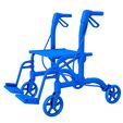 gfgsdfdsfsdf.jpg Wheel Rollator Stl file / Walking printer / Rollator Walker 3d