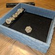IMG_20190203_151330.jpg Castle Wall Dice Tray with removable Dice Rack