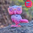 8.jpg CUTE FELXY OWL BIRD FEMALE AND MALE (TWO VERSION)
