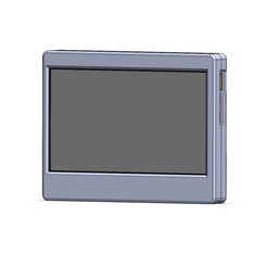 1.png Fichier STL Présentoir / Vitrine - 7 pouces 1024 600・Plan imprimable en 3D à télécharger