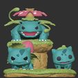 ZBrush-Document.jpg Diorama Venusaur Funko Custom