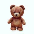 HG_00001.jpg TEDDY 3D MODEL - 3D PRINTING - OBJ - FBX - 3D PROJECT BEAR CREATE AND GAME TOY  TEDDY PET TEDDY KID CHILD SCHOOL  PET