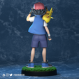 3.png Ash - Satoshi and Pikachu - Pokemon Journeys Figure