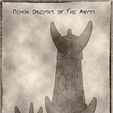 oblisk01.jpg Demon Obelisks of The Abyss for Dungeons & Dragons, Warhammer or Pathfinder