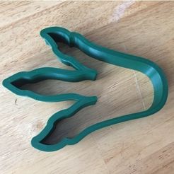 1.jpg STL-Datei T-Rex Footprint Cookie Cutter kostenlos herunterladen • 3D-druckbare Vorlage, upperpeninsulaplastics