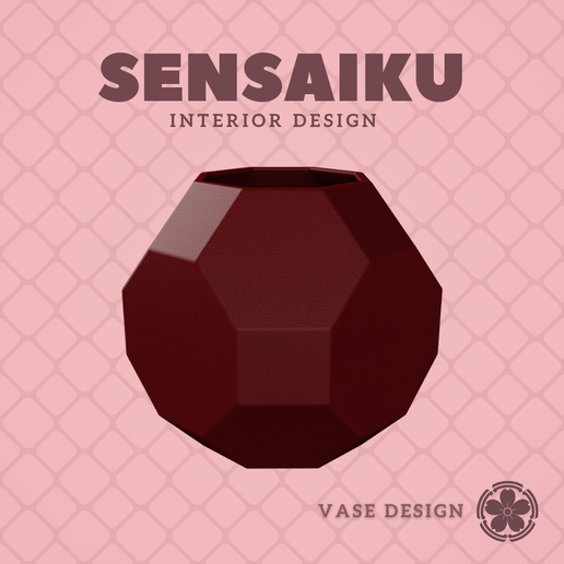 68. Cube 68 Custom Vase Design: Personalized Forms for Miniature and Modern Spaces - Ikebana Home Decoration for Modern Diorama