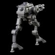 Iron-Walker-D2-Mystic-Pigeon-Gaming-3.jpg Iron Strider/Sentinel Weapons Platform With Optional Cyborg Pilot Wargame Proxy