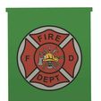 FF-Fusion.jpg Fire Fighter Logo Card Box Lid with Fire Fighter logo modeled in for easy in software painting