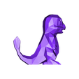 charmander.STL LOW-POLY CHARMANDER A NEW VERSION