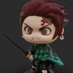 Screenshot_20230203-125926~2.png Archivo STL Demon Slayer Tanjiro Funko・Plan de impresora 3D para descargar
