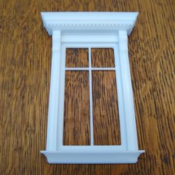 Free STL file Simple Gothic Window・3D print model to download・Cults