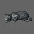 E79MrhV3LQ.png Sneaking Cat STL - Gato perseguidor