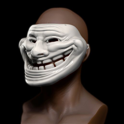 troll face mask png